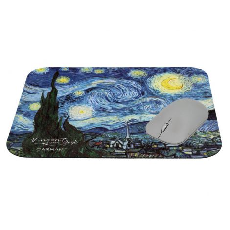 Podkładka pod myszkę Carmani 22x18cm - V. van Gogh, Gwiaździsta noc - 2